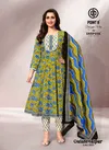 Gulabi Jaipur Vol 3 By Deeptex Cotton Anarkali Kurti With Bottom Dupatta Wholesale